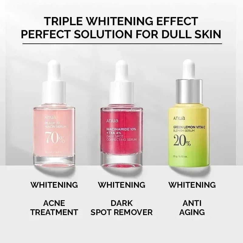 Korea ANUA Whitening and Smoothing Set