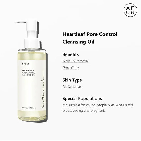 Anua Pore Control Cleansing Oil